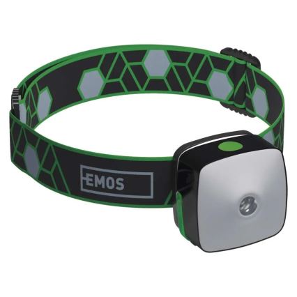 Luz para cabeça regulável LED/USB 110lm 7h 850mAh