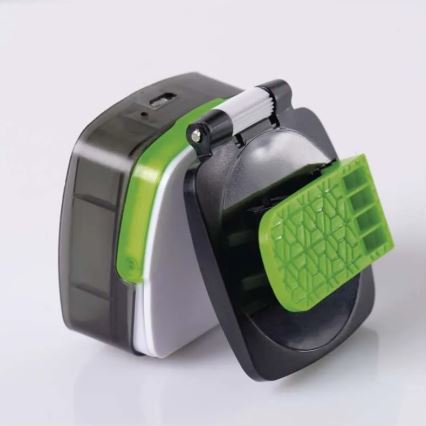 Luz para cabeça regulável LED/USB 110lm 7h 850mAh