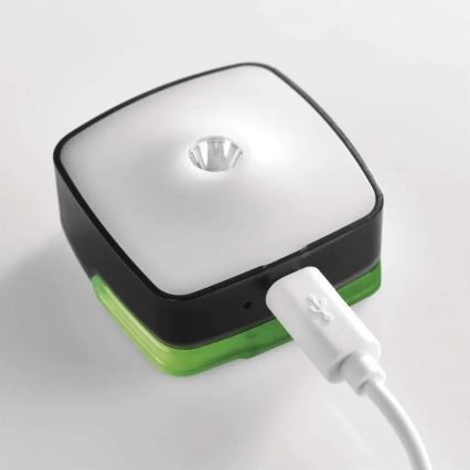 Luz para cabeça regulável LED/USB 110lm 7h 850mAh