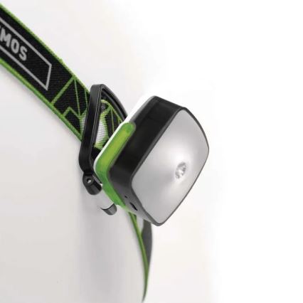 Luz para cabeça regulável LED/USB 110lm 7h 850mAh