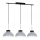 Luz pendente FACTOR GREY 3xE27/60W/230V