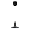 Luz pendente LED KIKI 1xE27/10W/230V preto antigo