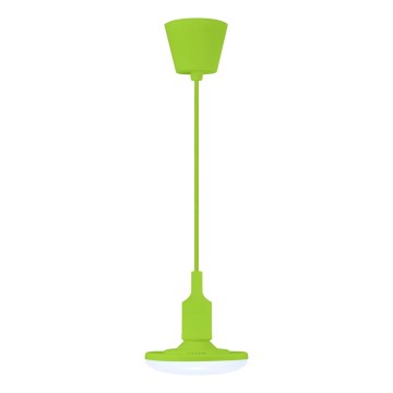 Luz pendente LED KIKI 1xE27/10W/230V verde