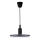 Luz pendente LED KIKI 1xE27/15W/230V preto antigo
