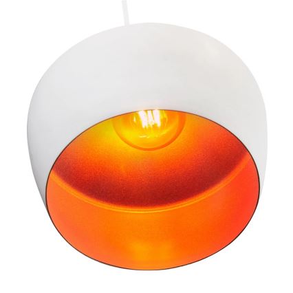 Luz pendente MODERN E27/60W branco