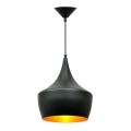 Luz pendente MODERN E27/60W preto antigo