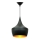 Luz pendente MODERN E27/60W preto antigo