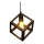 Luz pendente SWEDEN 1xE27/20W/230V