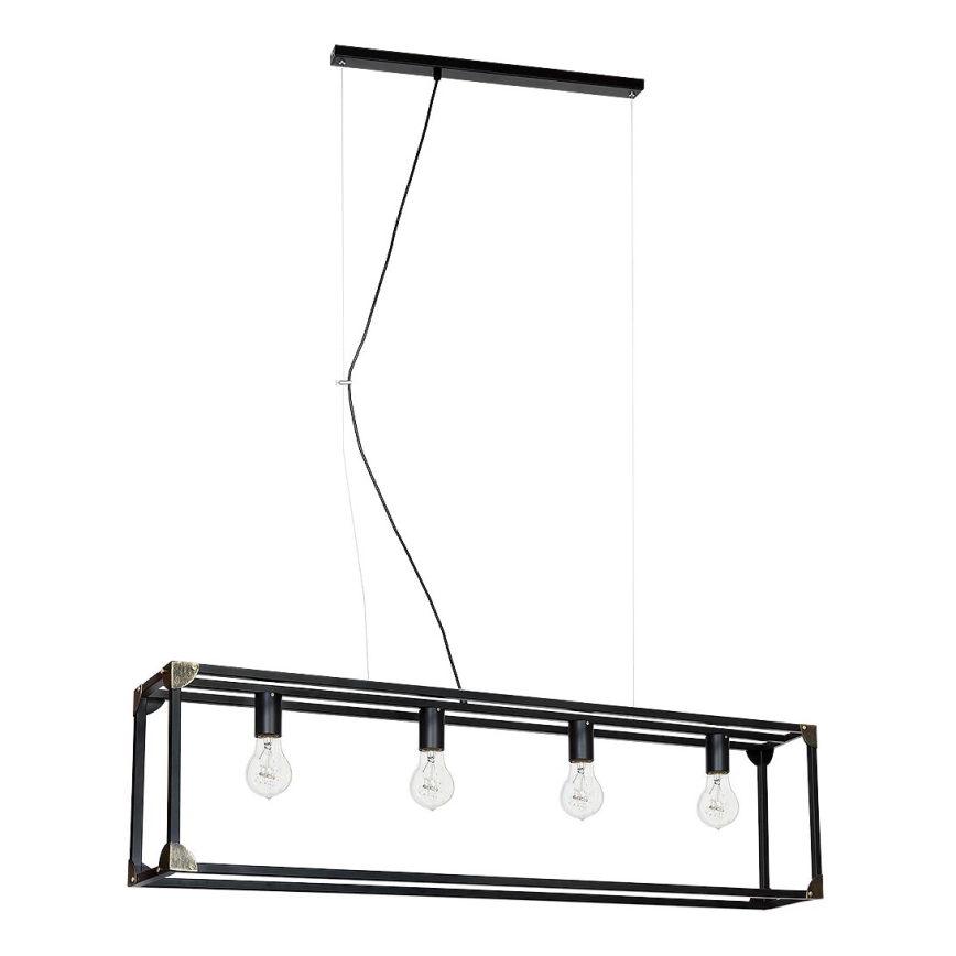 Luz pendente TRUNK 4xE27/60W