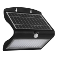 Luz solar LED com sensor de movimento e crepúsculo LED/6,8W/4000 mAh 3,7V IP65