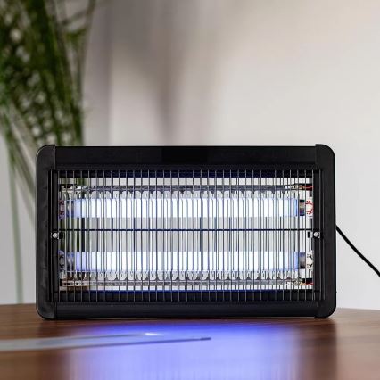 Máquina elétrica para matar insetos 2x10W/230V 100 m²