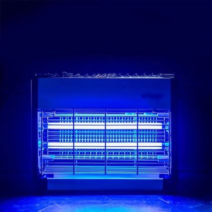 Máquina elétrica para matar insetos 2x10W/230V 80 m²