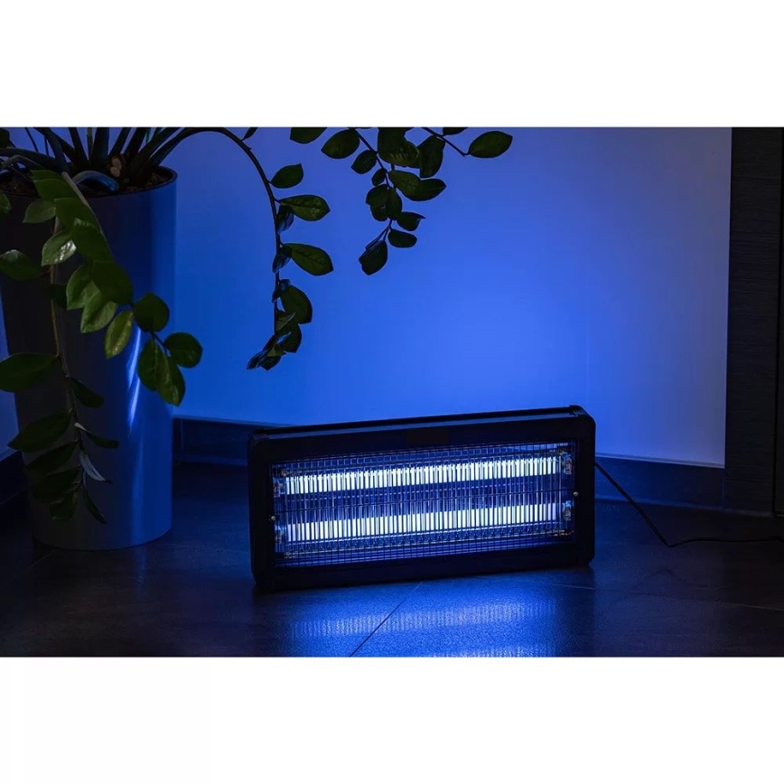 Máquina elétrica para matar insetos 2x15W/230V 120 m²