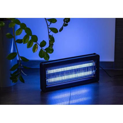 Máquina elétrica para matar insetos 2x15W/230V 120 m²