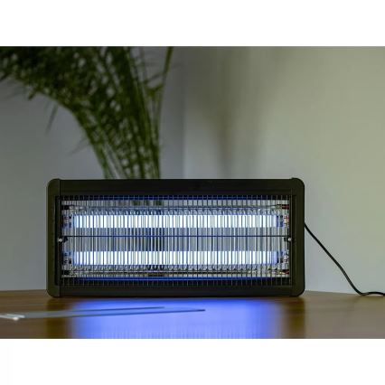 Máquina elétrica para matar insetos 2x15W/230V 120 m²