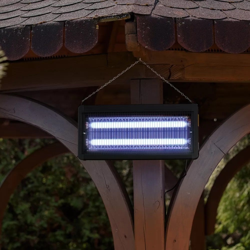 Máquina elétrica para matar insetos 2x15W/230V 120 m²