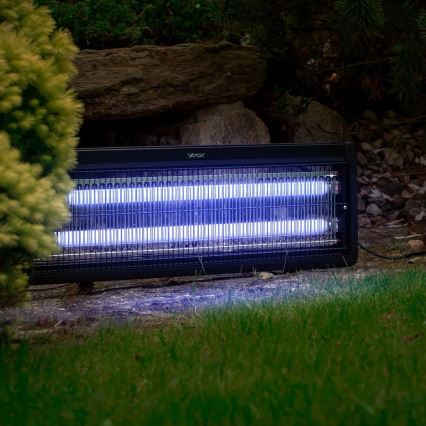 Máquina elétrica para matar insetos 2x20W/230V 180 m²