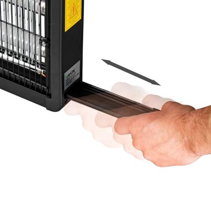 Máquina elétrica para matar insetos 2x20W/230V 180 m²