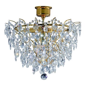 Markslöjd 100510 - Candelabro de cristal integrado ROSENDAL 4xE14/40W/230V