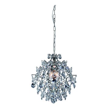 Markslöjd 100525 - Candelabro de cristal de corrente ROSENDAL 3xE14/40W/230V