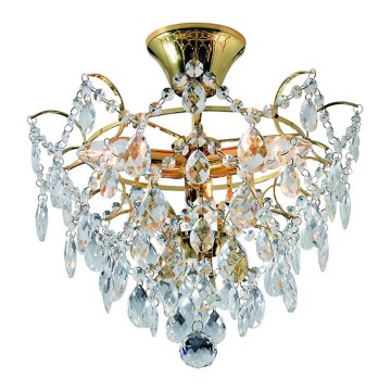 Markslöjd 100538 - Candelabro de cristal integrado ROSENDAL 3xE14/40W/230V