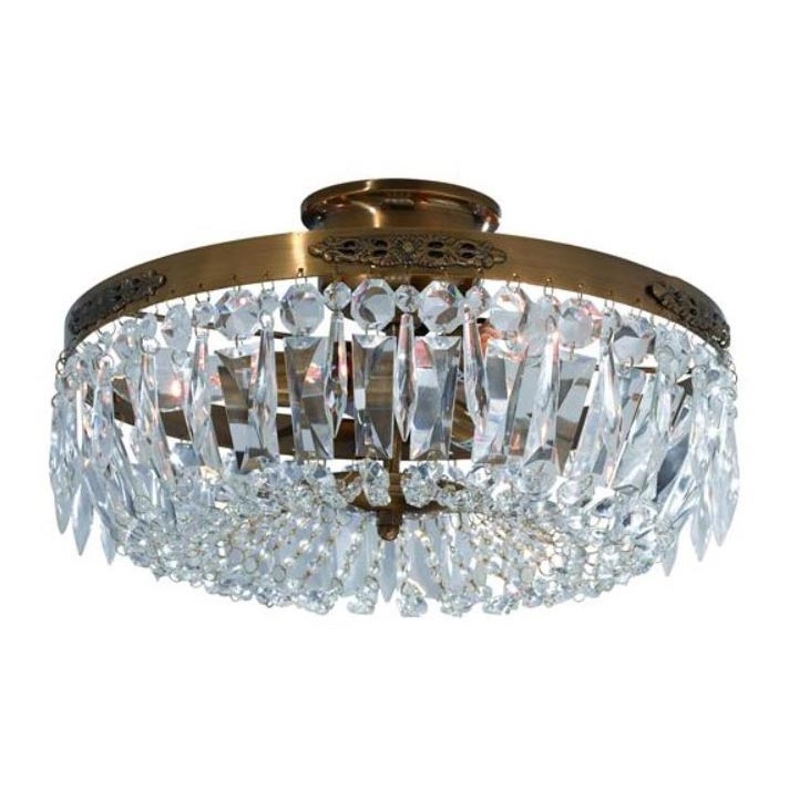 Markslöjd 100613 – Candelabro fixo de cristal STRÖMSHOLM 3×E14/40W/230V