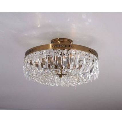 Markslöjd 100613 – Candelabro fixo de cristal STRÖMSHOLM 3×E14/40W/230V