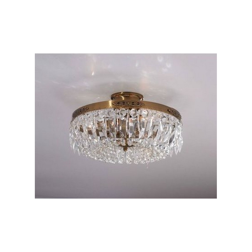 Markslöjd 100613 – Candelabro fixo de cristal STRÖMSHOLM 3×E14/40W/230V