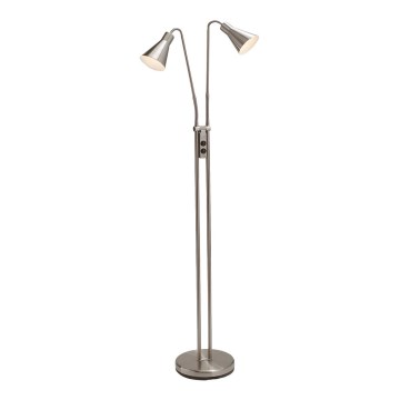 Markslöjd 102241 - Luminária de piso ODENSE 2xE14/40W/230V