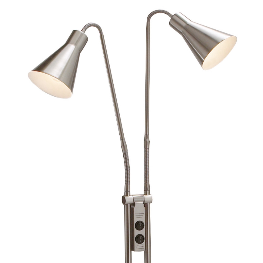Markslöjd 102241 - Luminária de piso ODENSE 2xE14/40W/230V
