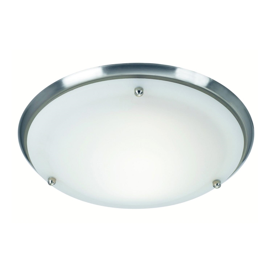 Markslöjd 102527 - Iluminação de teto para casa de banho ARE 1xE27/60W/230V IP44 cromado mate