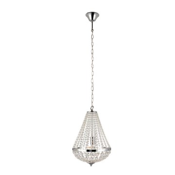 Markslöjd 104889 - Candelabro suspenso de cristal GRÄNSÖ 1xE27/60W/230V