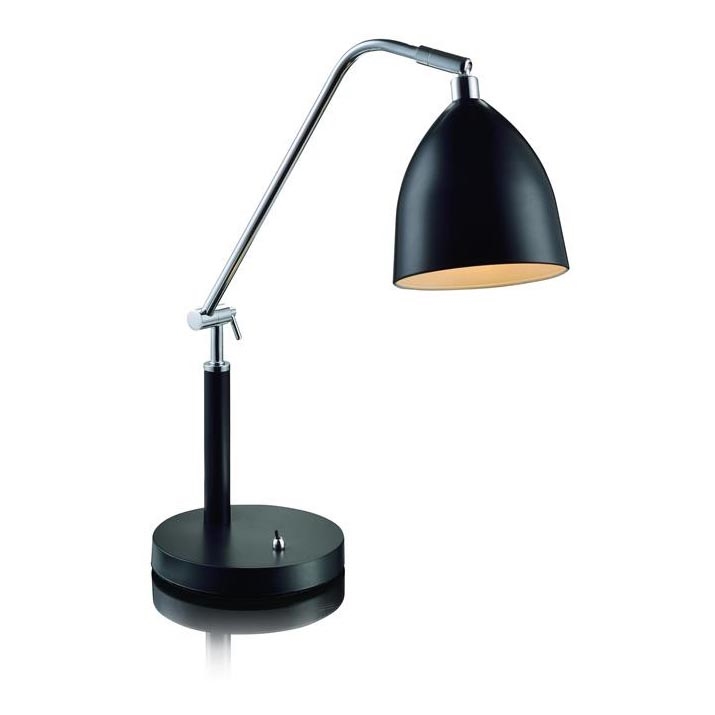 Markslöjd 105025 - Lâmpada de mesa FREDRIKSHAMN 1xE27/40W/230V