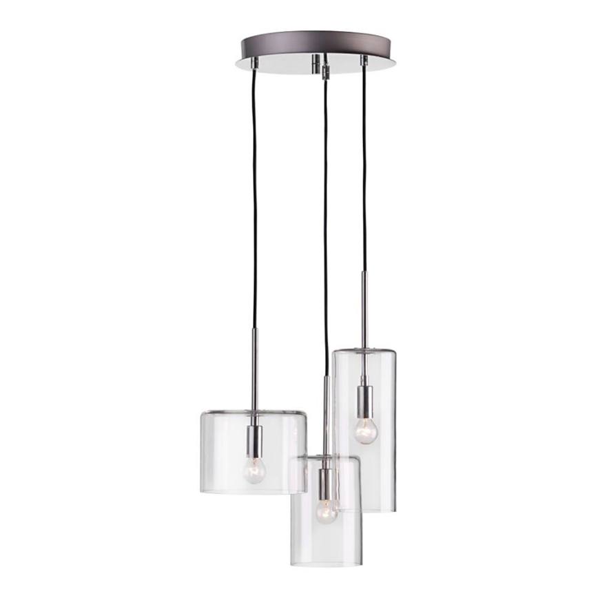Markslöjd 105099 - Candelabro num fio ROCKFORD 3xE14/40W/230V