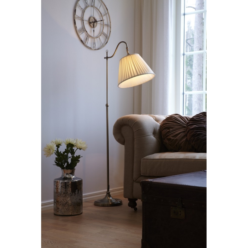 Markslöjd 105921 - Luminária de piso CHARLESTON 1xE27/40W/230V