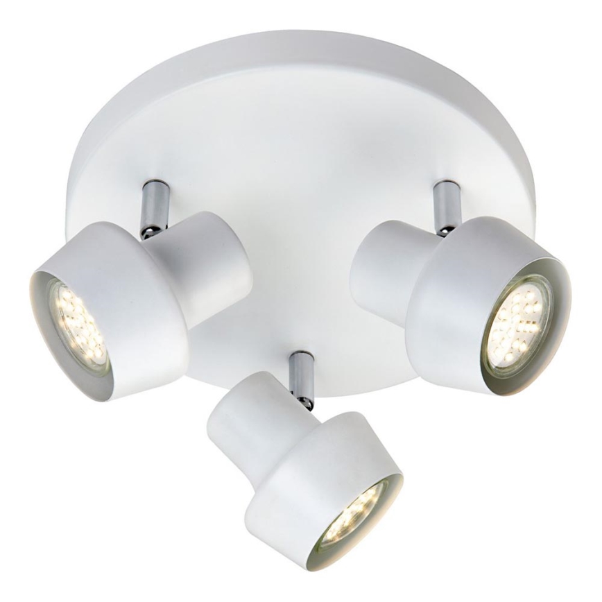 Markslöjd 106086 - Foco URN 3xGU10/35W/230V branco