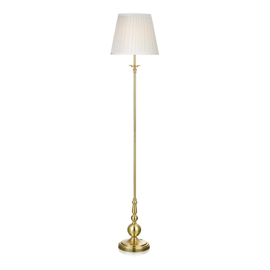 Markslöjd 106322 - Candeeiro de chão IMPERIA 1xE27/60W/230V latão