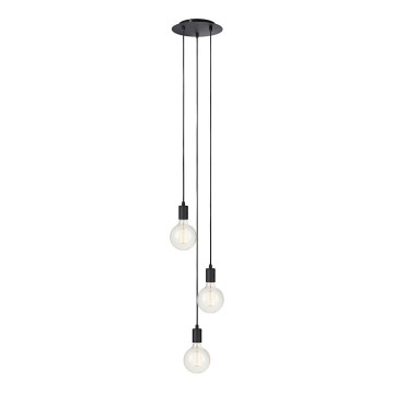 Markslöjd 106334 - Candelabro num fio SKY 3xE27/60W/230V