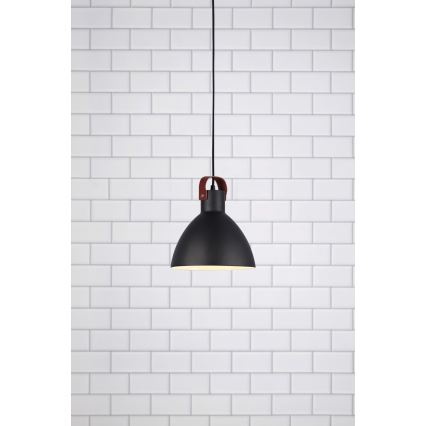 Markslöjd 106552 - Candeeiro suspenso EAGLE 1xE27/60W/230V preto