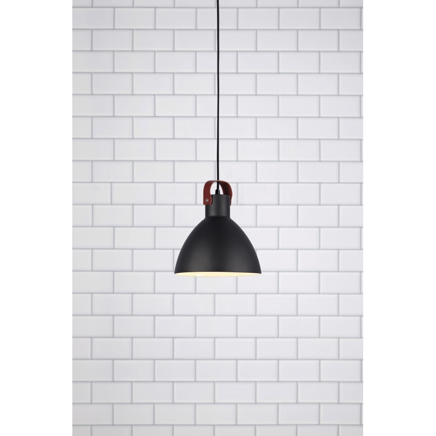 Markslöjd 106552 - Candeeiro suspenso EAGLE 1xE27/60W/230V preto