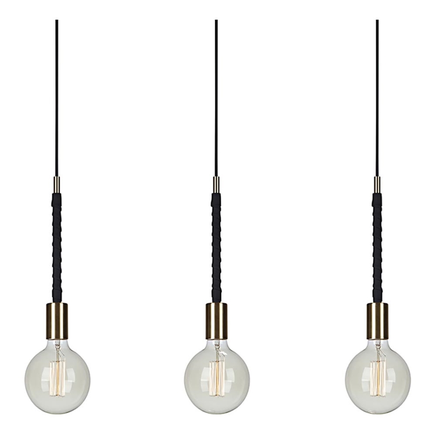 Markslöjd 106708 - Candelabro num fio SEDLO 3xE27/60W/230V