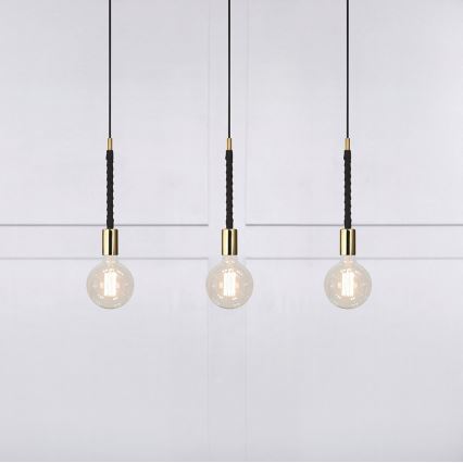 Markslöjd 106708 - Candelabro num fio SEDLO 3xE27/60W/230V