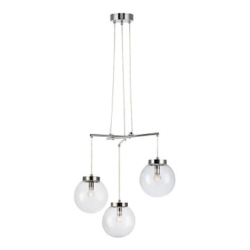 Markslöjd 107015 - Candelabro num fio SICILY 3xE14/40W/230V