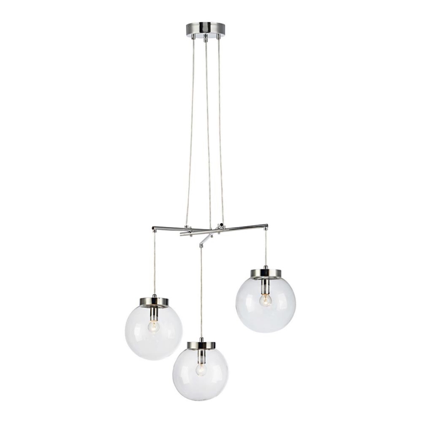 Markslöjd 107015 - Candelabro num fio SICILY 3xE14/40W/230V