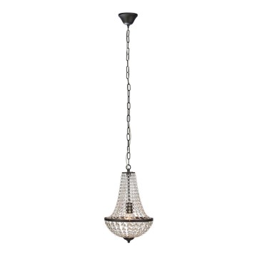 Markslöjd 107026 - Candelabro de cristal de corrente GRÄNSÖ 1xE27/60W/230V