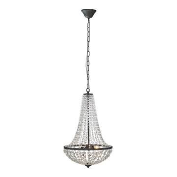 Markslöjd 107027 - Candelabro de cristal de corrente GRÄNSÖ 2xE14/40W/230V