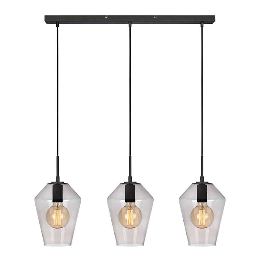 Markslöjd 107132 - Candelabro num fio RETRO 3xE27/60W/230V