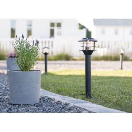 Markslöjd 107290 - Candeeiro exterior LED GARDEN 24 LED/3W/24V 45 cm IP44 preto
