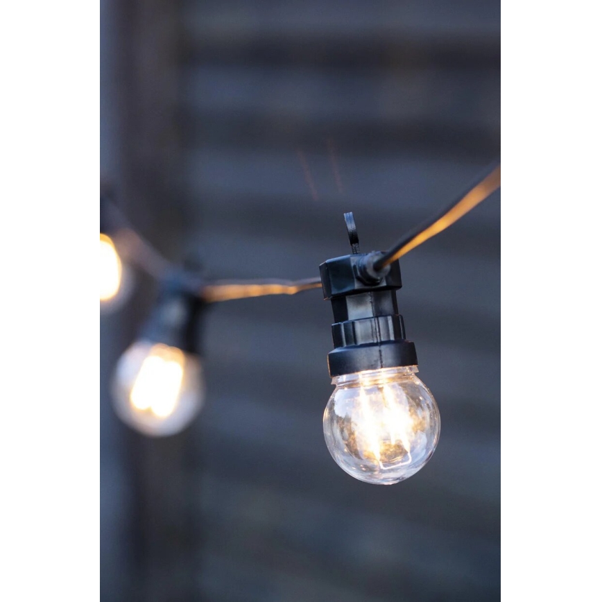 Markslöjd 107292 - Corrente decorativa para exterior LED GRINALDA GARDEN 10xLED 5,5m IP44