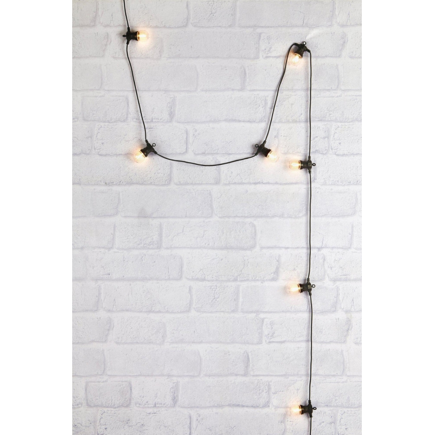 Markslöjd 107292 - Corrente decorativa para exterior LED GRINALDA GARDEN 10xLED 5,5m IP44